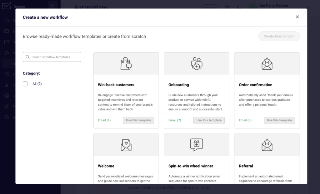 Hotel email marketing software automation workflows for hotel guests.
