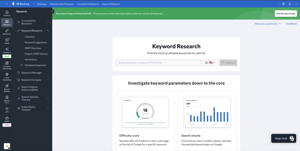 how to do keyword research 2026 small business